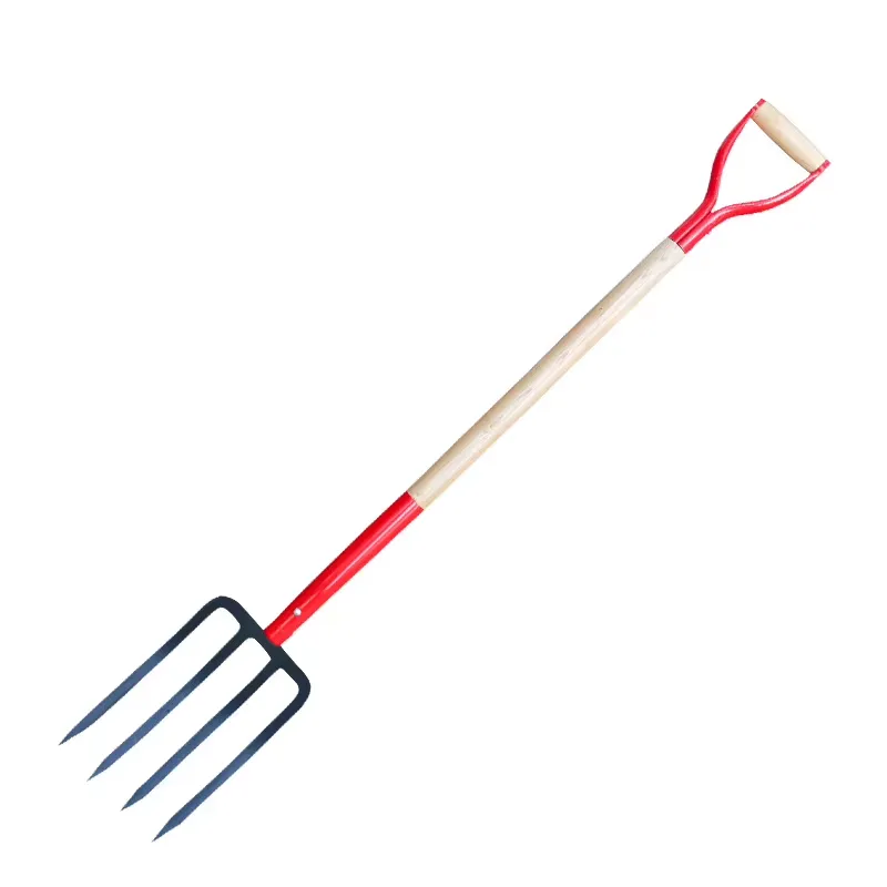 4개의 톱니가 있는 강철 철제 포크 농업용 경운기 흙  - Spade Digging Fork 리뷰 및 가격